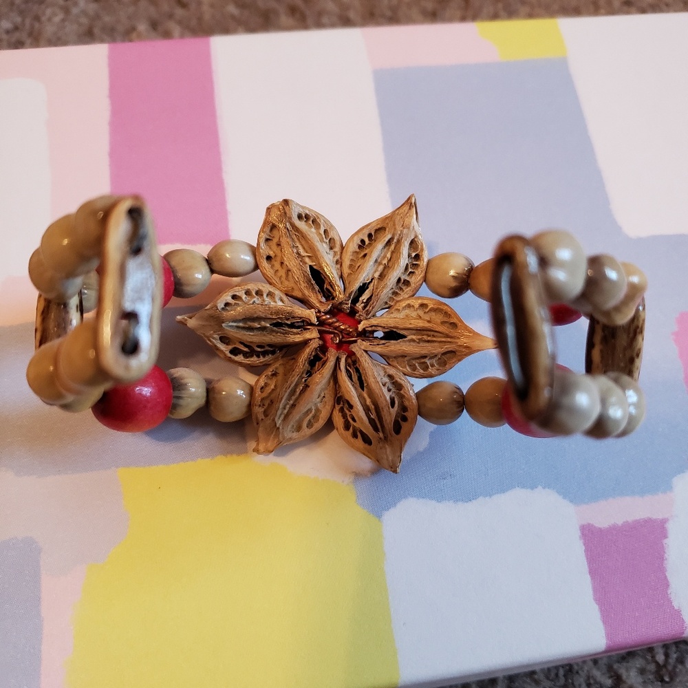 Beaded Cuff Bracelet - image 4